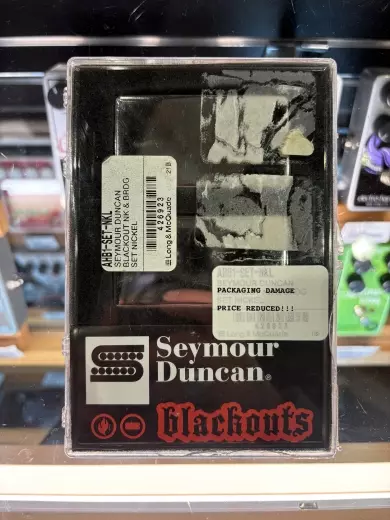 Seymour Duncan Blackout NK & BRDG SET NICKEL
